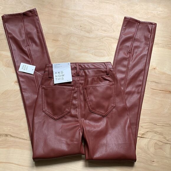 And Now This Faux Leather Pants - Picture 4 of 6